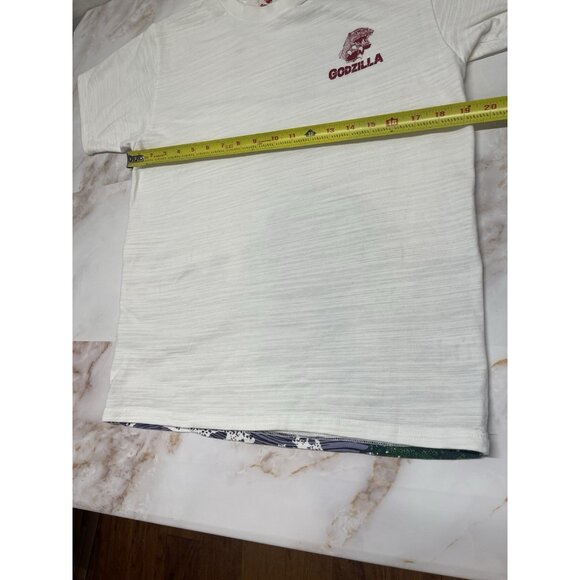 Godzilla  T-shirt White TOHO Godzilla  Japan Monster  Size M Youth - Picture 4 of 8